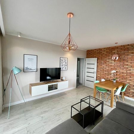 Bastion Walowa - Luxury Apartment With Beautiful View กดัญสก์ ภายนอก รูปภาพ