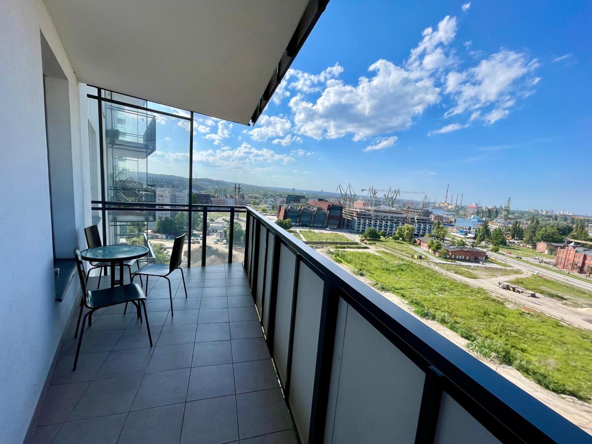 Bastion Walowa - Luxury Apartment With Beautiful View กดัญสก์ ภายนอก รูปภาพ
