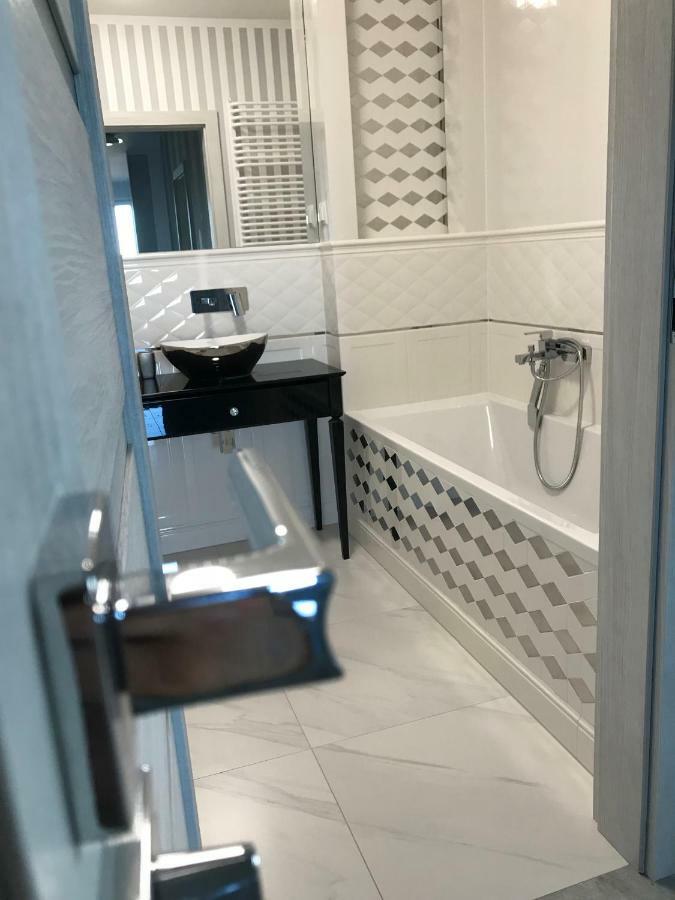 Bastion Walowa - Luxury Apartment With Beautiful View กดัญสก์ ภายนอก รูปภาพ