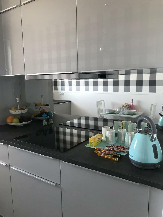 Bastion Walowa - Luxury Apartment With Beautiful View กดัญสก์ ภายนอก รูปภาพ