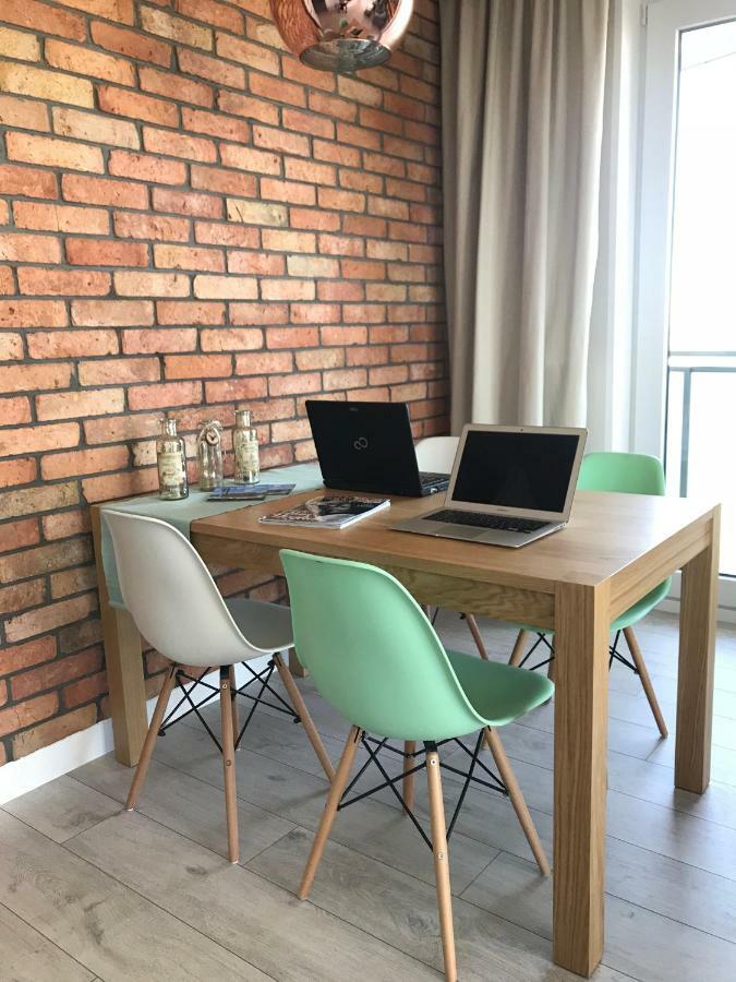 Bastion Walowa - Luxury Apartment With Beautiful View กดัญสก์ ภายนอก รูปภาพ