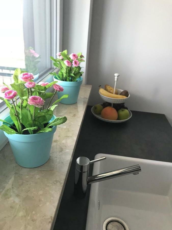 Bastion Walowa - Luxury Apartment With Beautiful View กดัญสก์ ภายนอก รูปภาพ